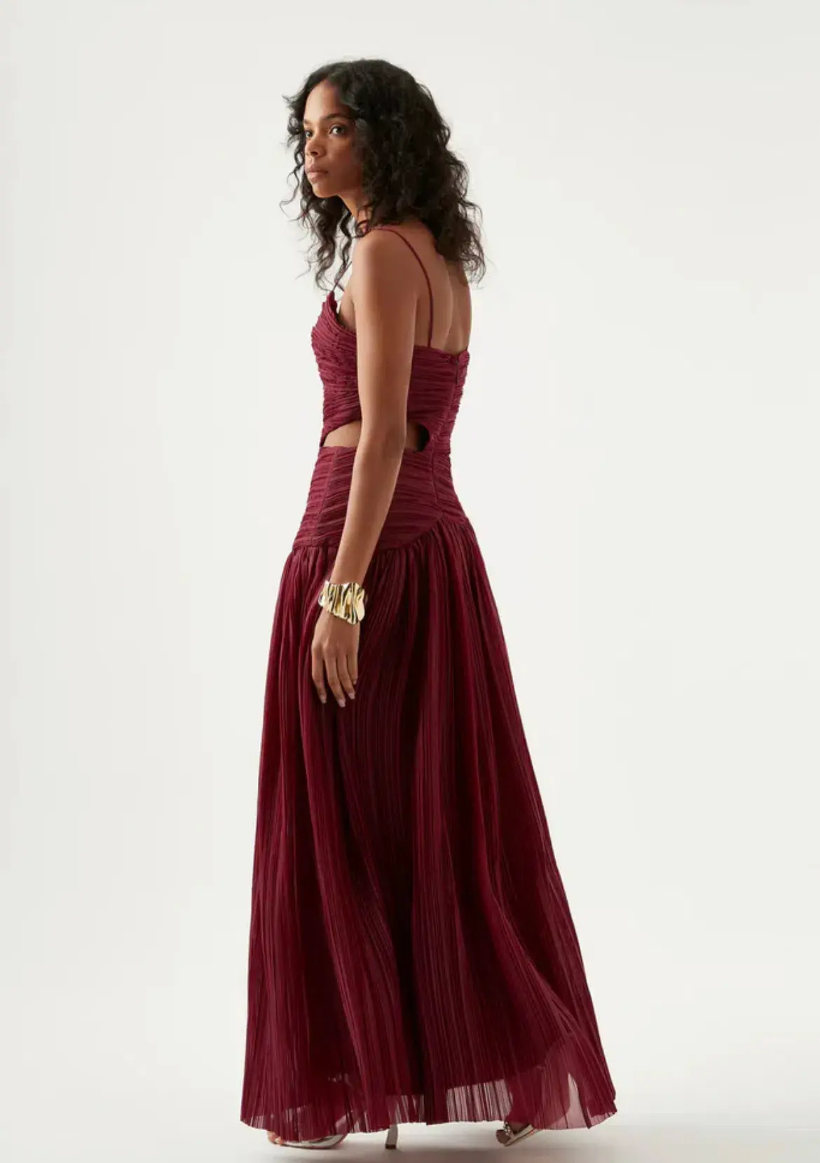 Aje Laurier Wave Maxi Dress Size AU 12 - Image 3