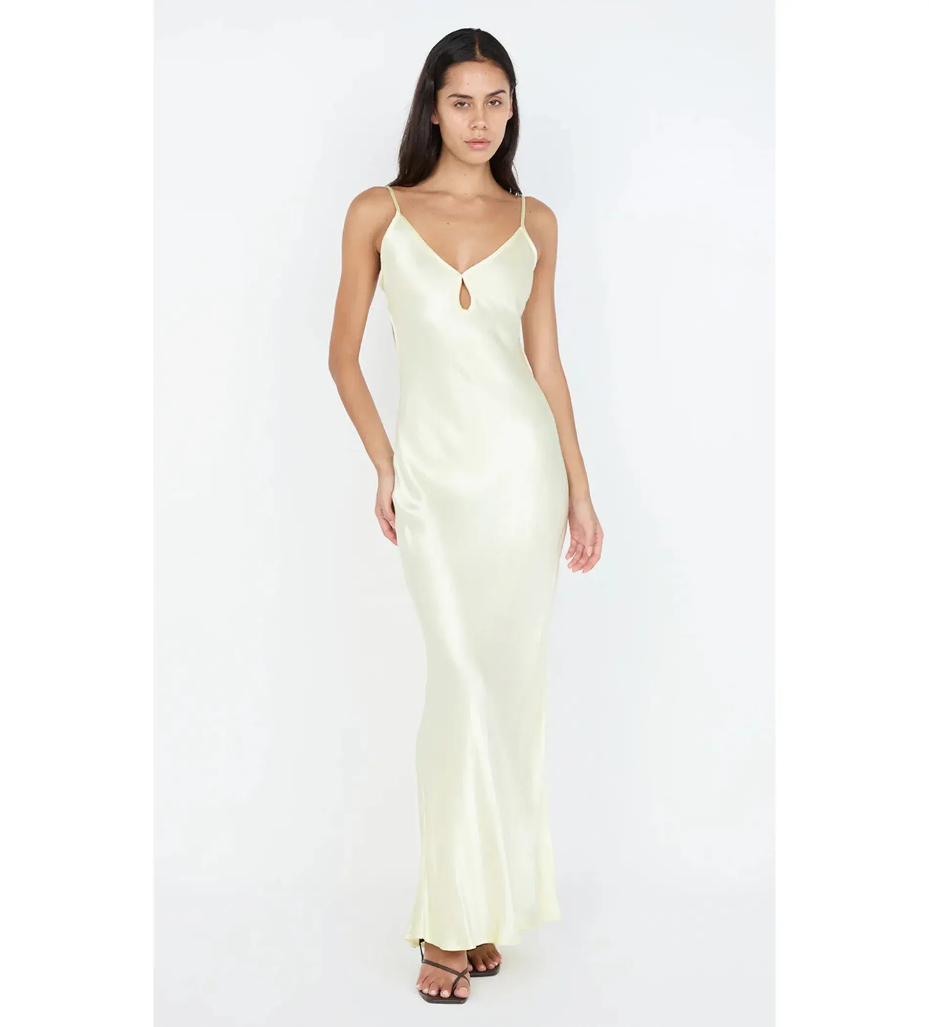 Bec & Bridge Cedar City Maxi dress in Ice Yellow Size AU 6 - Image 1