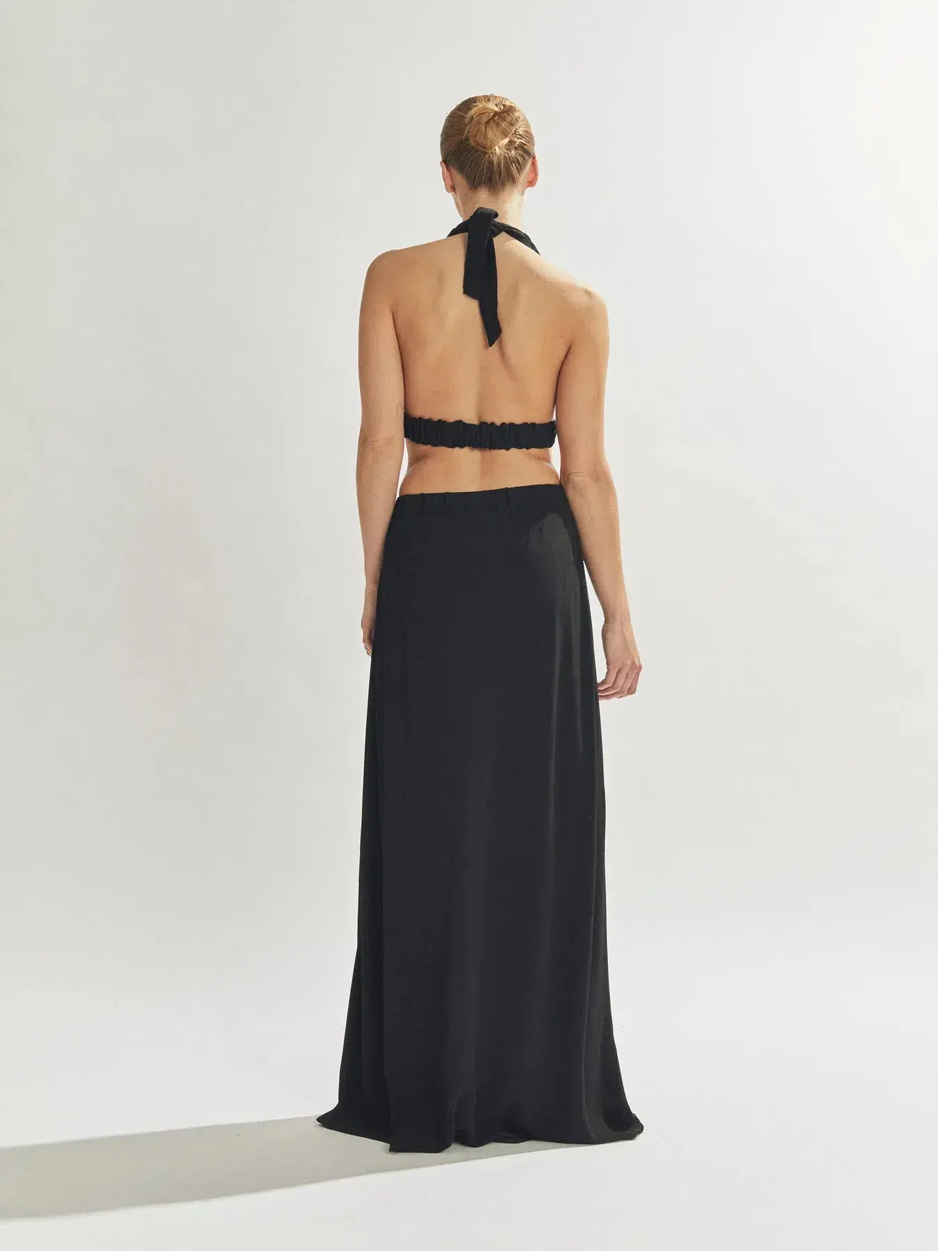 One Mile the Label Jeska Maxi Dress Black Size AU 10 - Image 3