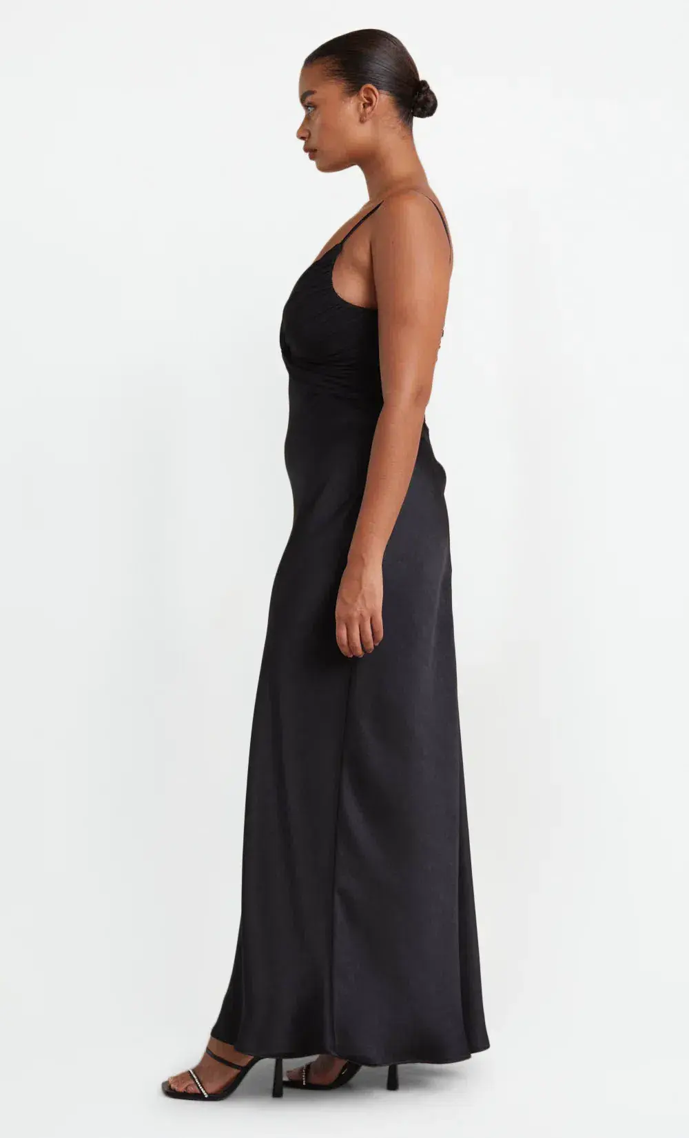 Bec & Bridge Hazel Twist Maxi Dress Black Size AU 10 - Image 3