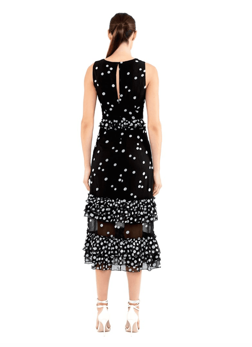 Talulah Love Shack Midi Dress Black Size 6 - Image 2