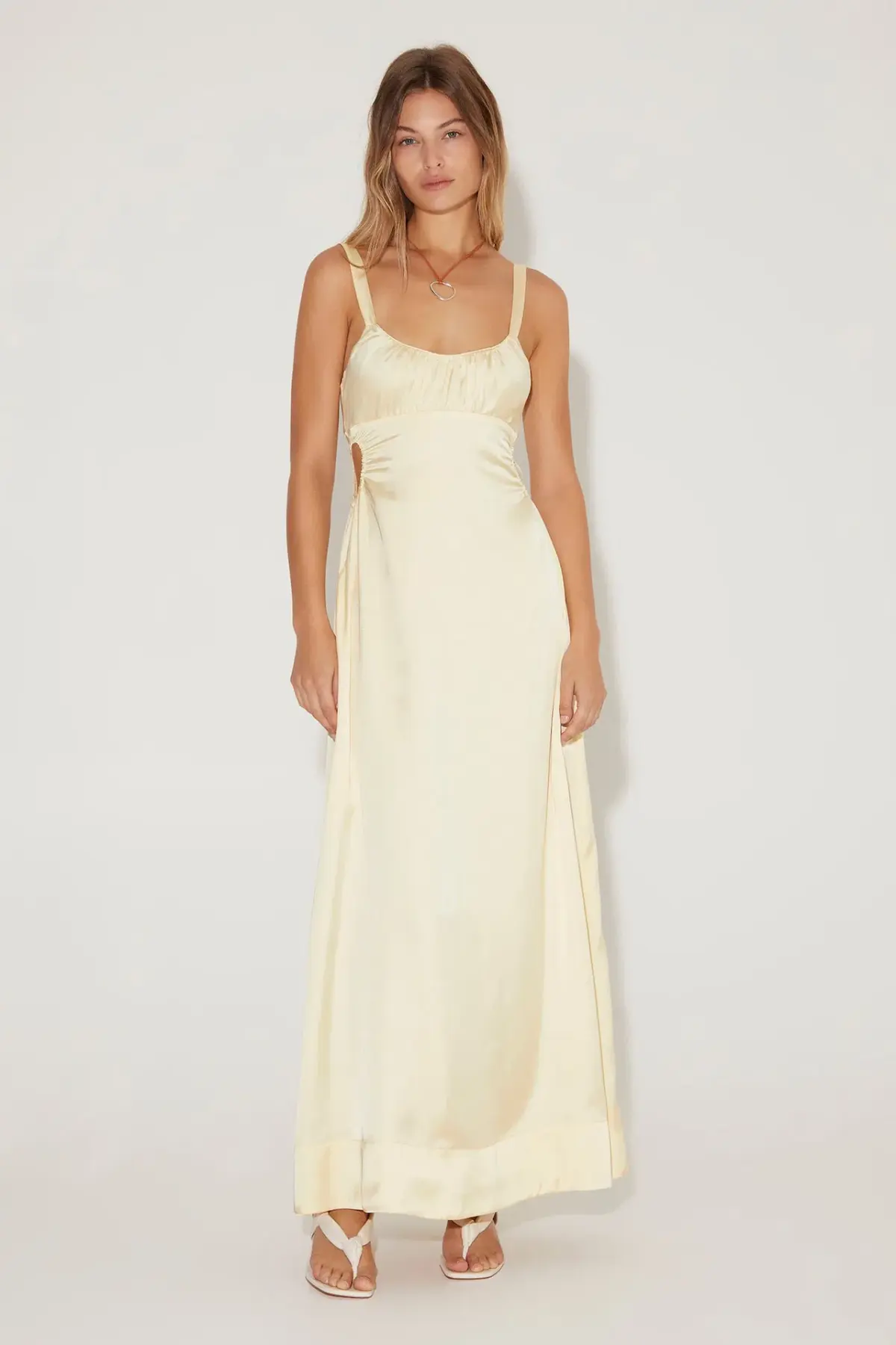 Hansen and Gretel Carlos Dress Lemon Size small  - Image 1