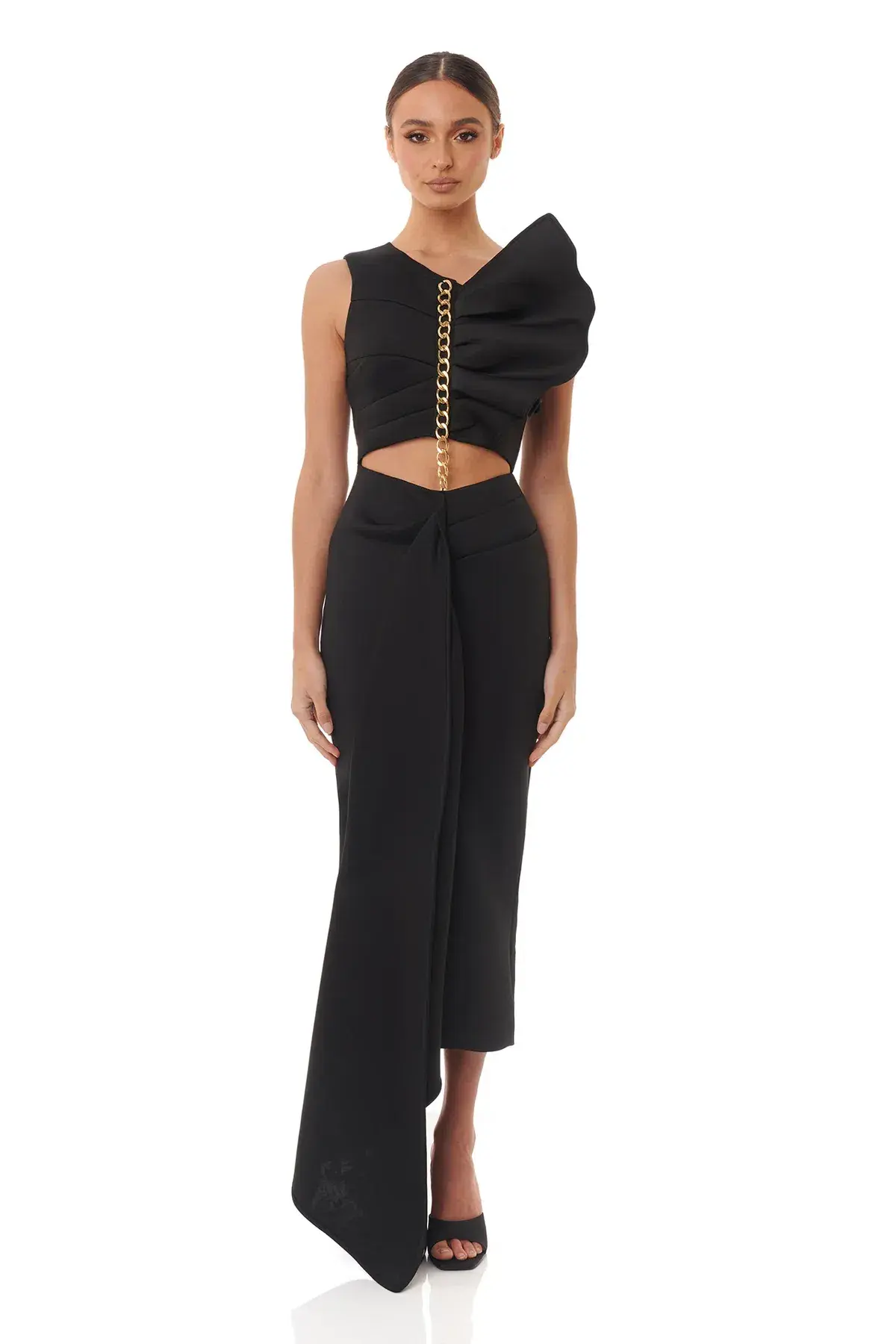 Eliyah The Label Valorie Dress Black Size 6  - Image 1
