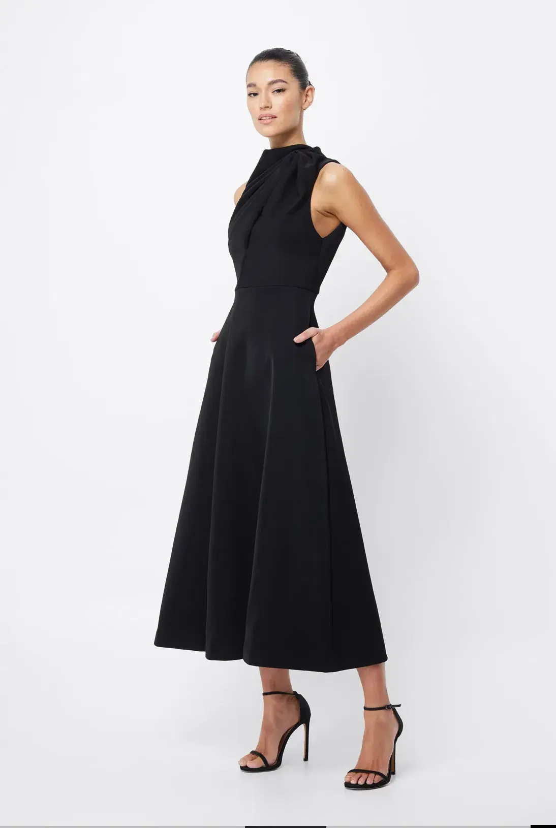 Mossman Cosmic Maxi Dress Black Size 10 - Image 3