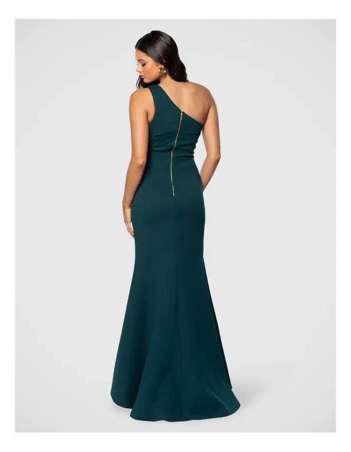Pilgrim Zaria Gown in Emerald Green Size 10 - Image 2