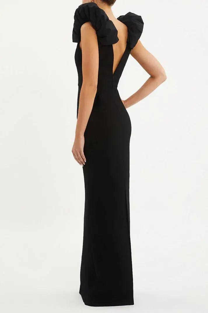 Rebecca Vallance Katie Gown Black Size 8  - Image 2