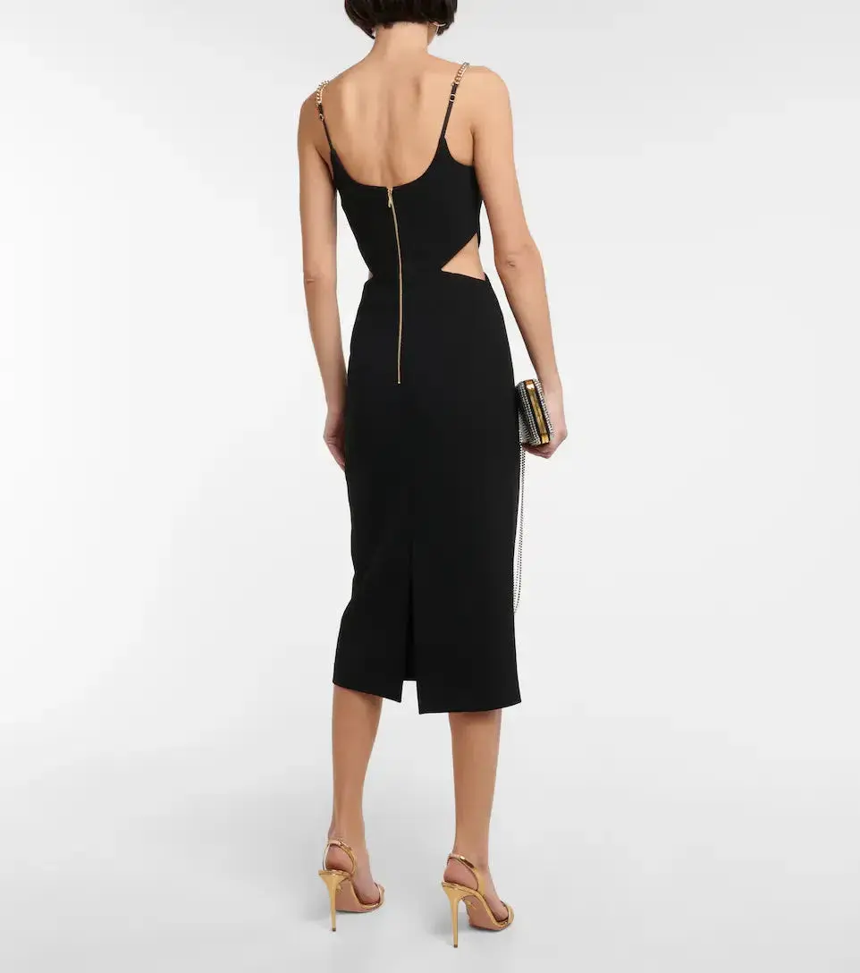 Rebecca Vallance Hermosa Dress Black Size 10  - Image 2