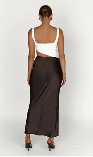 MESHKI Gianna Two Toned Maxi Dress Size M/Au 10 for rent on The Volte - main image