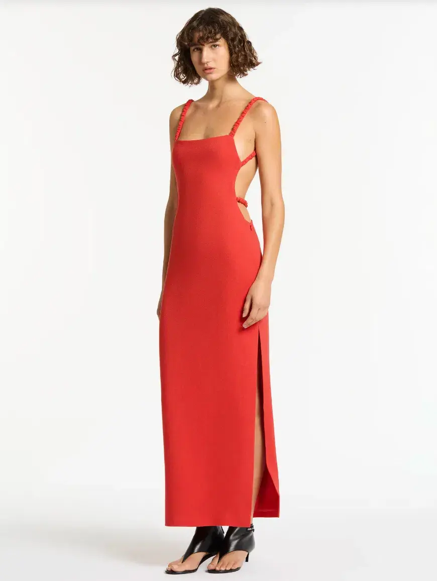 Sir the Label Spoerri Backless Gown Red Size 8  - Image 1
