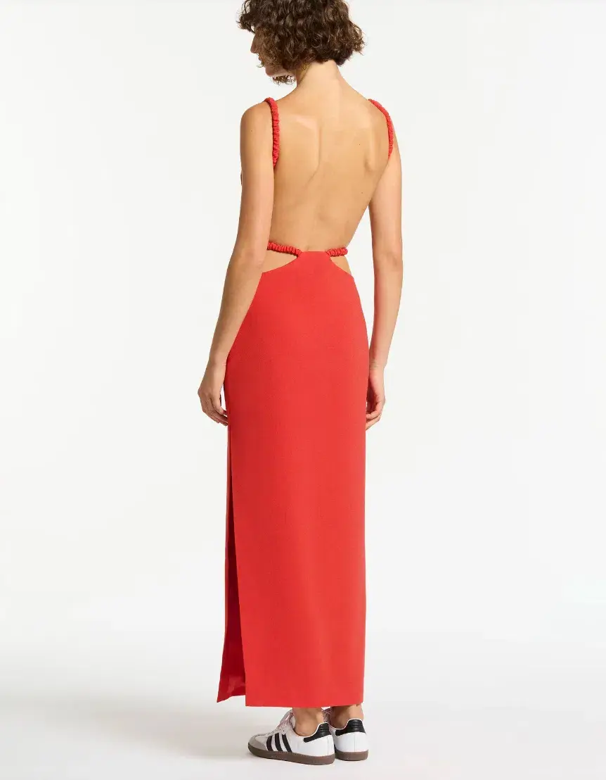 Sir the Label Spoerri Backless Gown Red Size 8  - Image 2