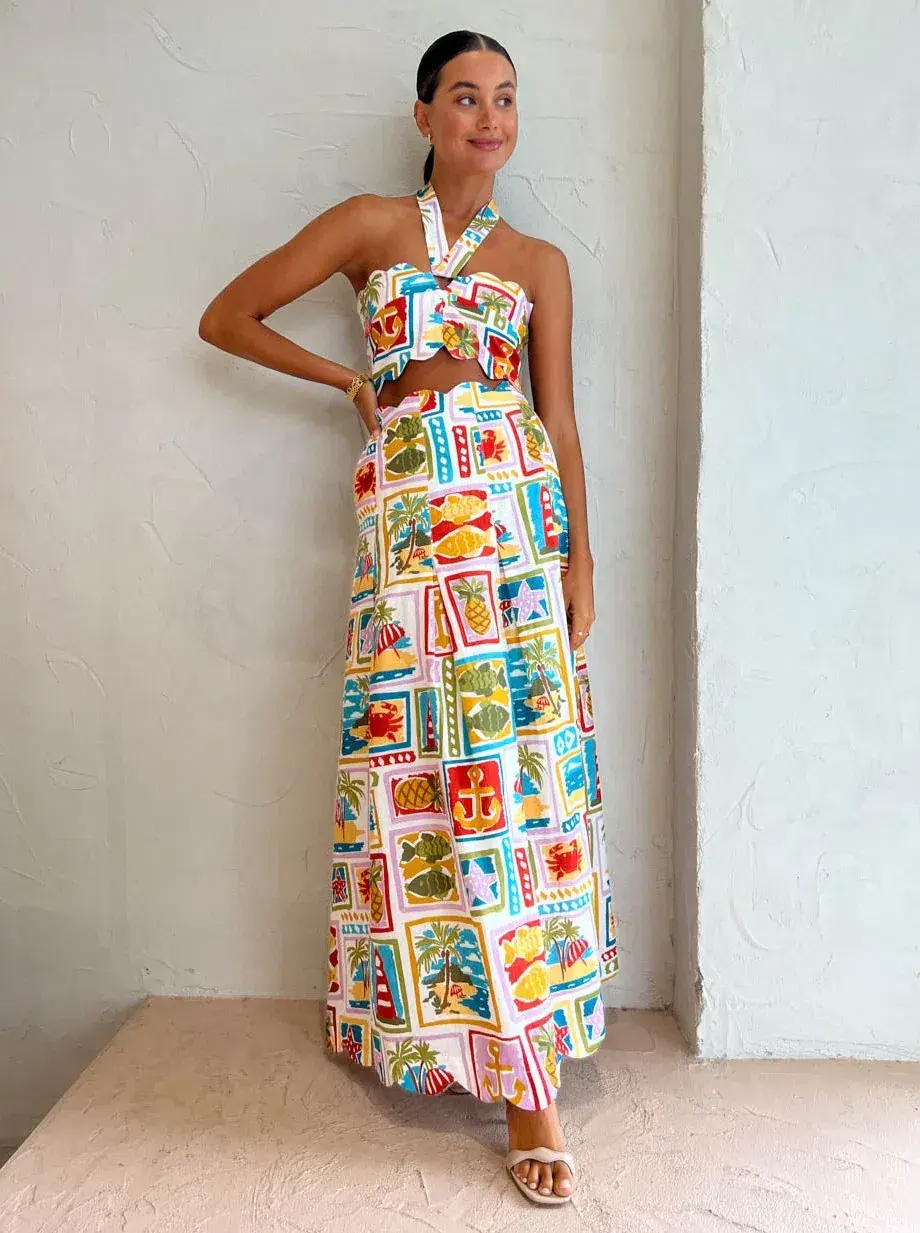 By Nicola Sea Change Set Multi Print Size 6 - Image 1