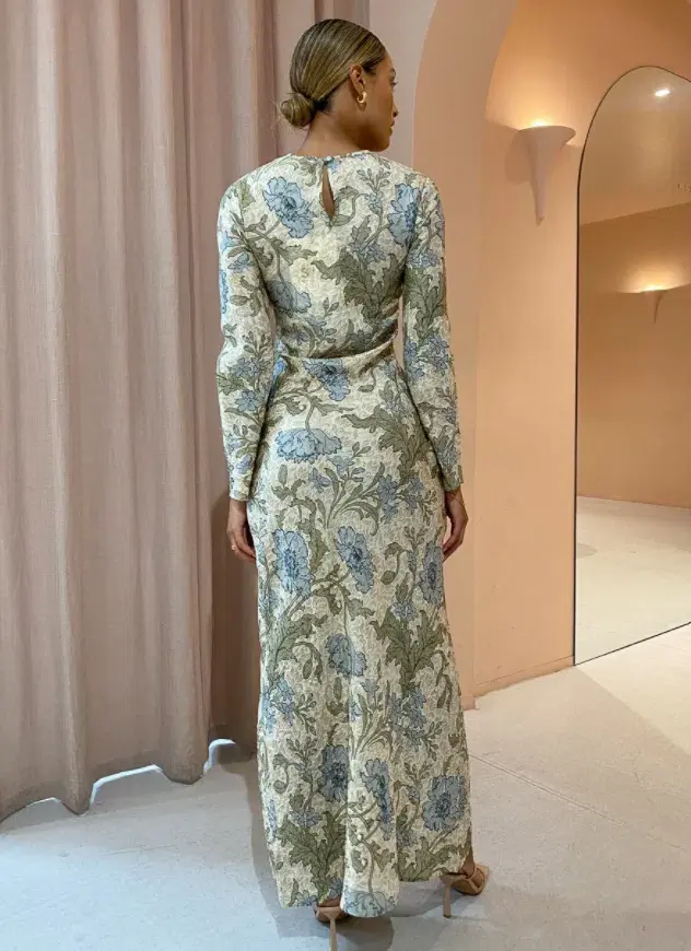 Sir The Label Maev Gown Florence Print Size 2/AU 10 - Image 4