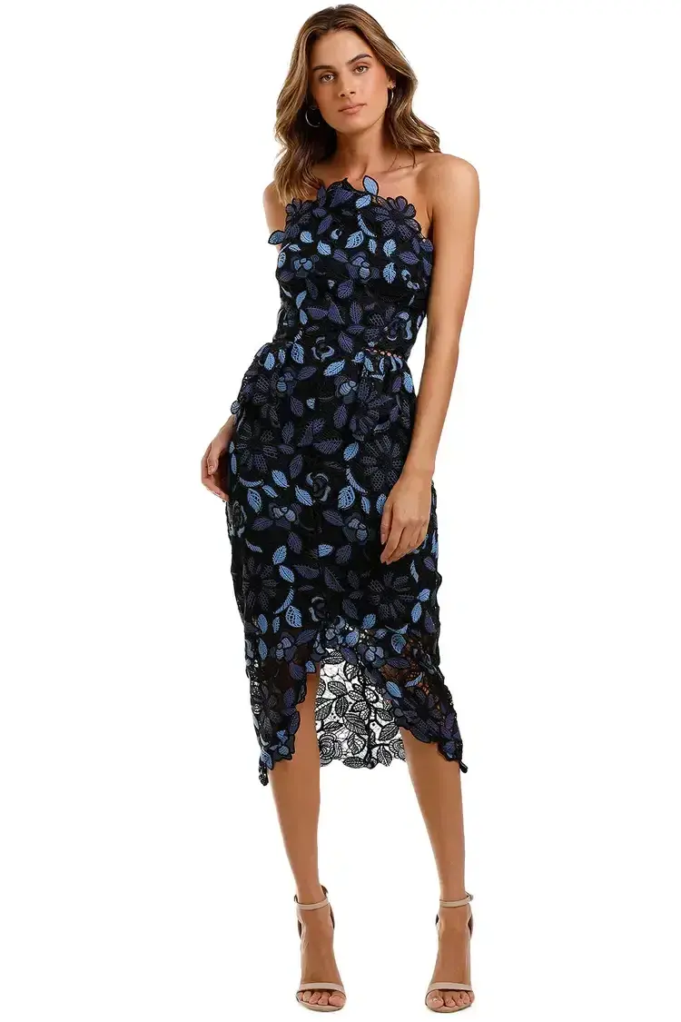 Elliatt Times Dress Blue Size AU 10 for rent on The Volte - main image