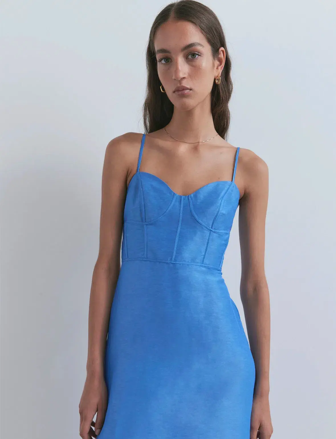 Viktoria & Woods Cornucopia Midi Dress Blue Size 14 - Image 2