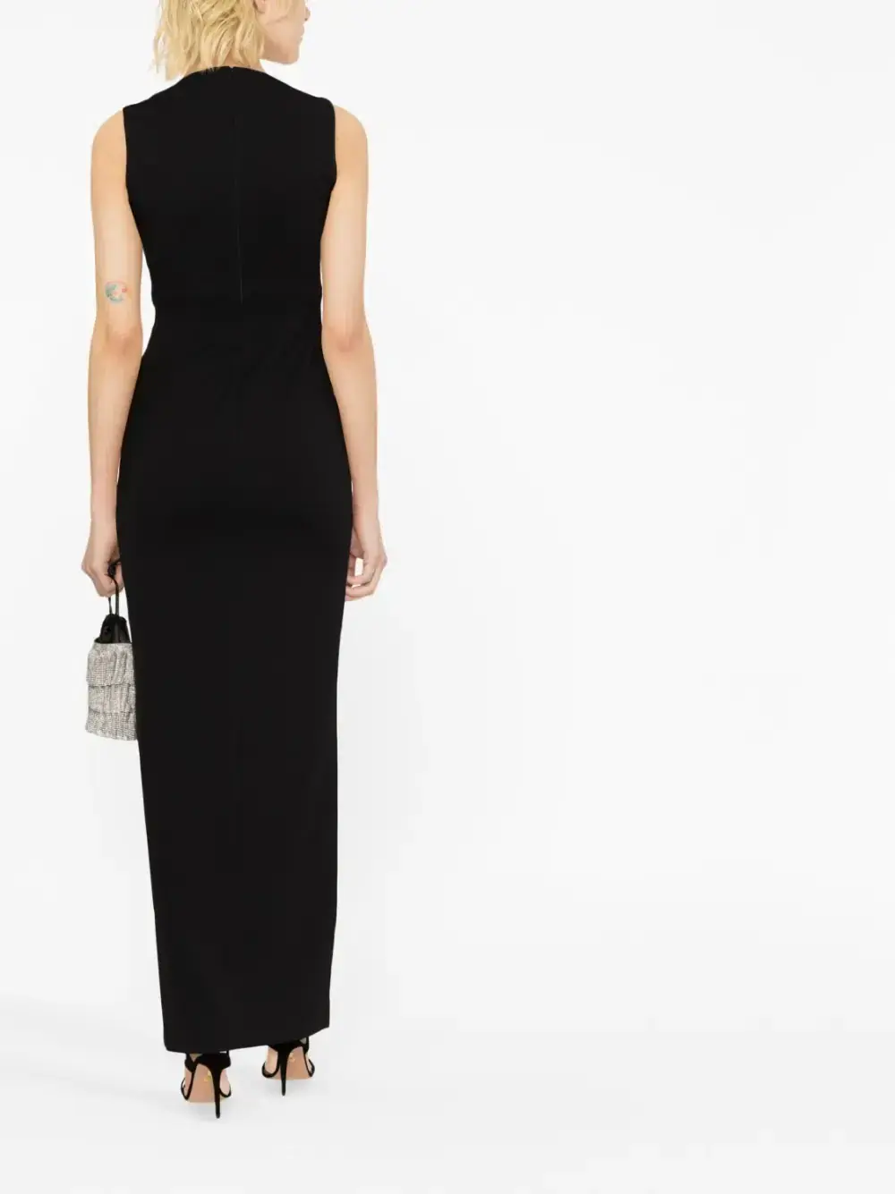 Solace London Sofia Maxi Dress in Black Size 10 - Image 2