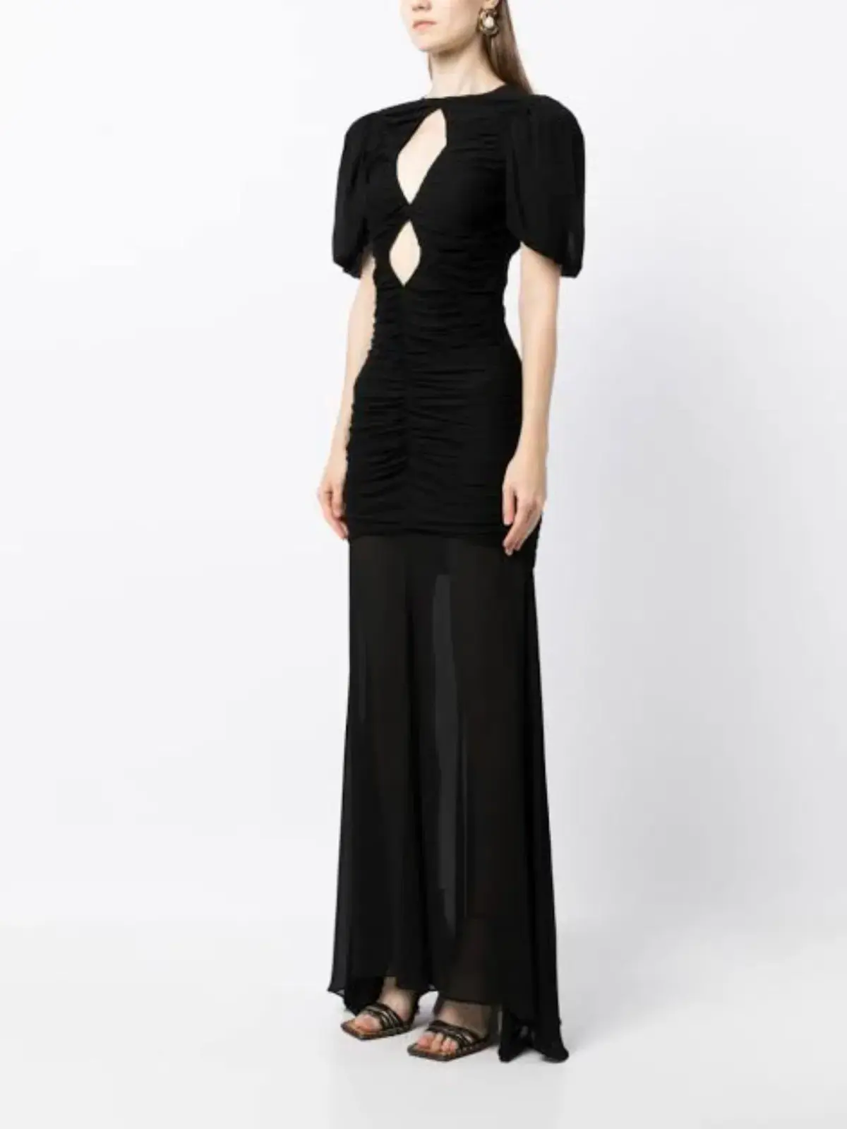 De La Vali Olympia Maxi Dress Black Size 12 - Image 2