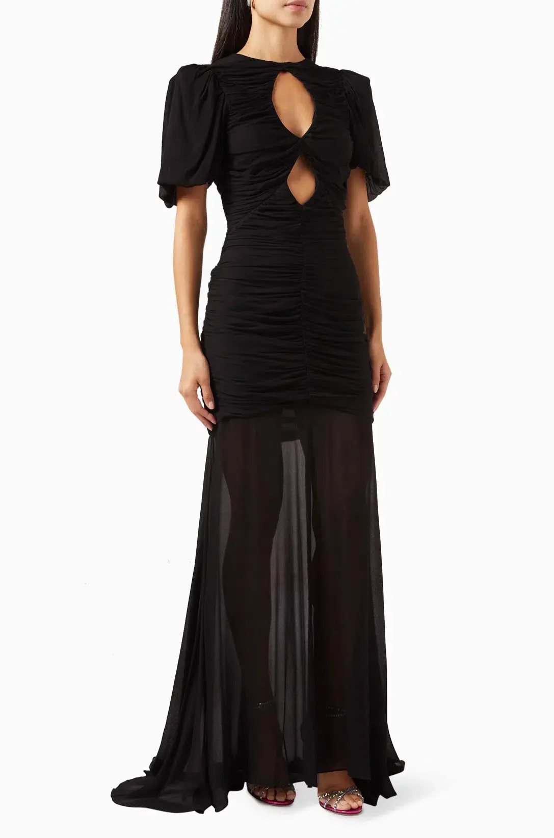 De La Vali Olympia Maxi Dress Black Size 12 - Image 1