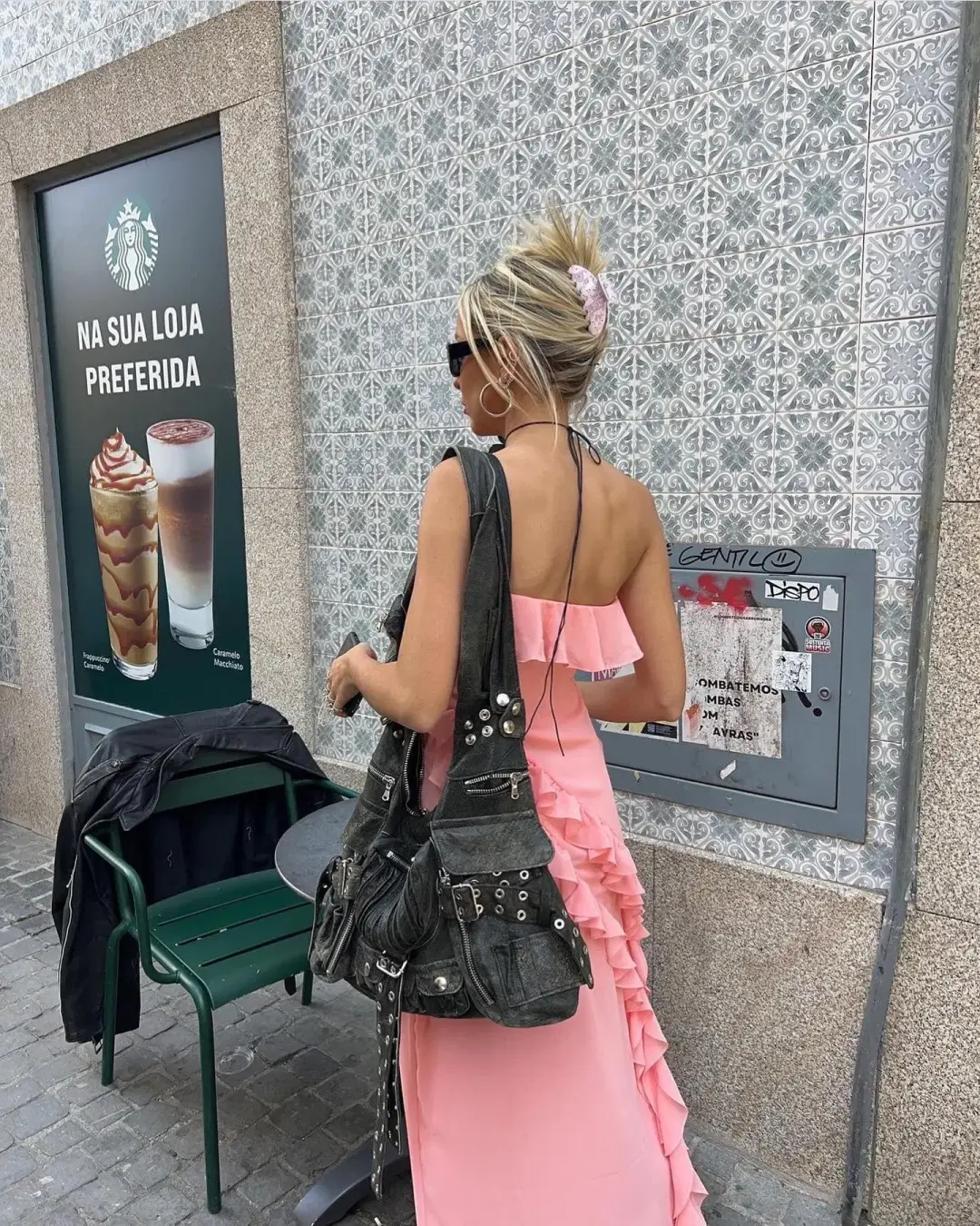 House of CB Sarina Gown Apricot Size S/Au 8  for rent on The Volte - main image