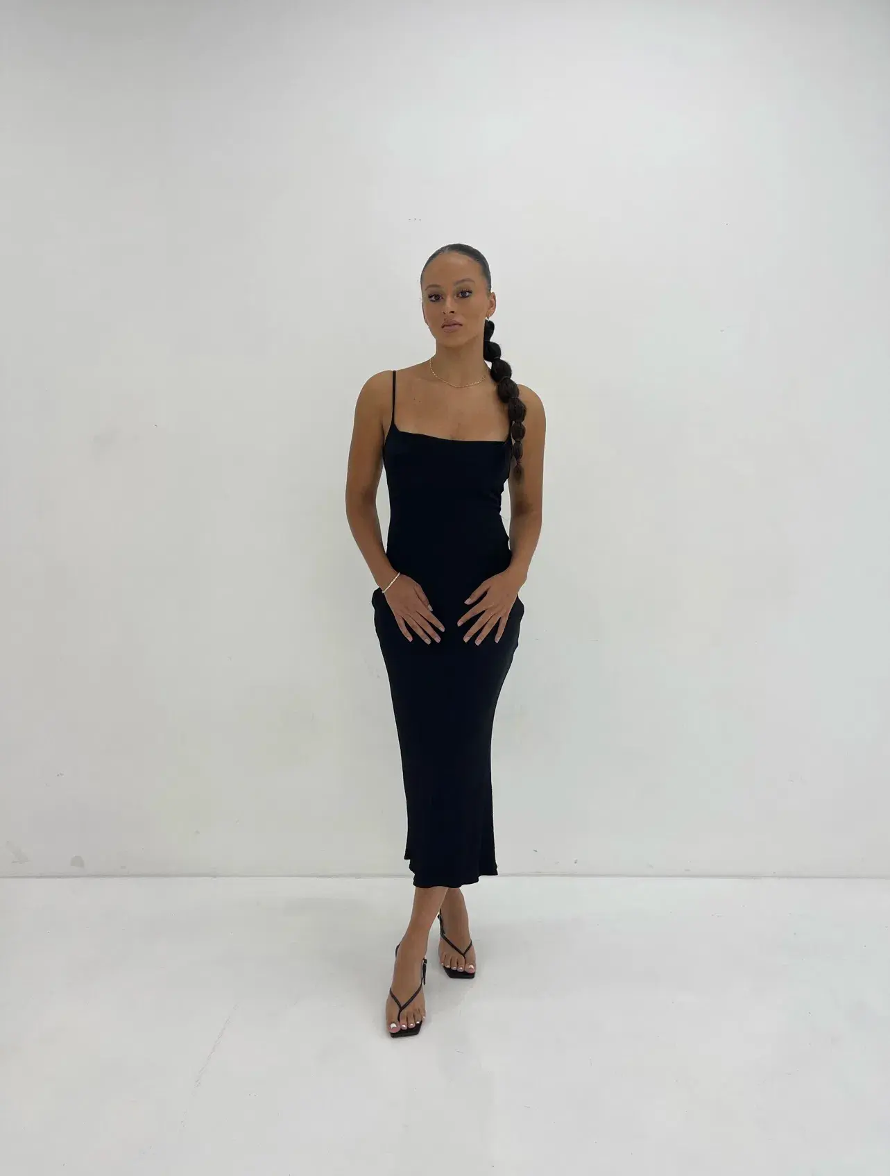 Bec & Bridge  Malyka Maxi Dress Black Size 8 - Image 3