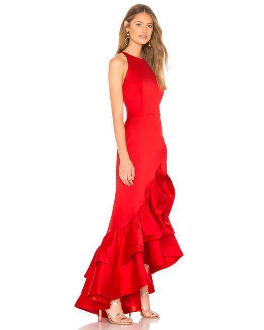 Bronx and Banco Frida Red Flame dress Size 6 - Image 3