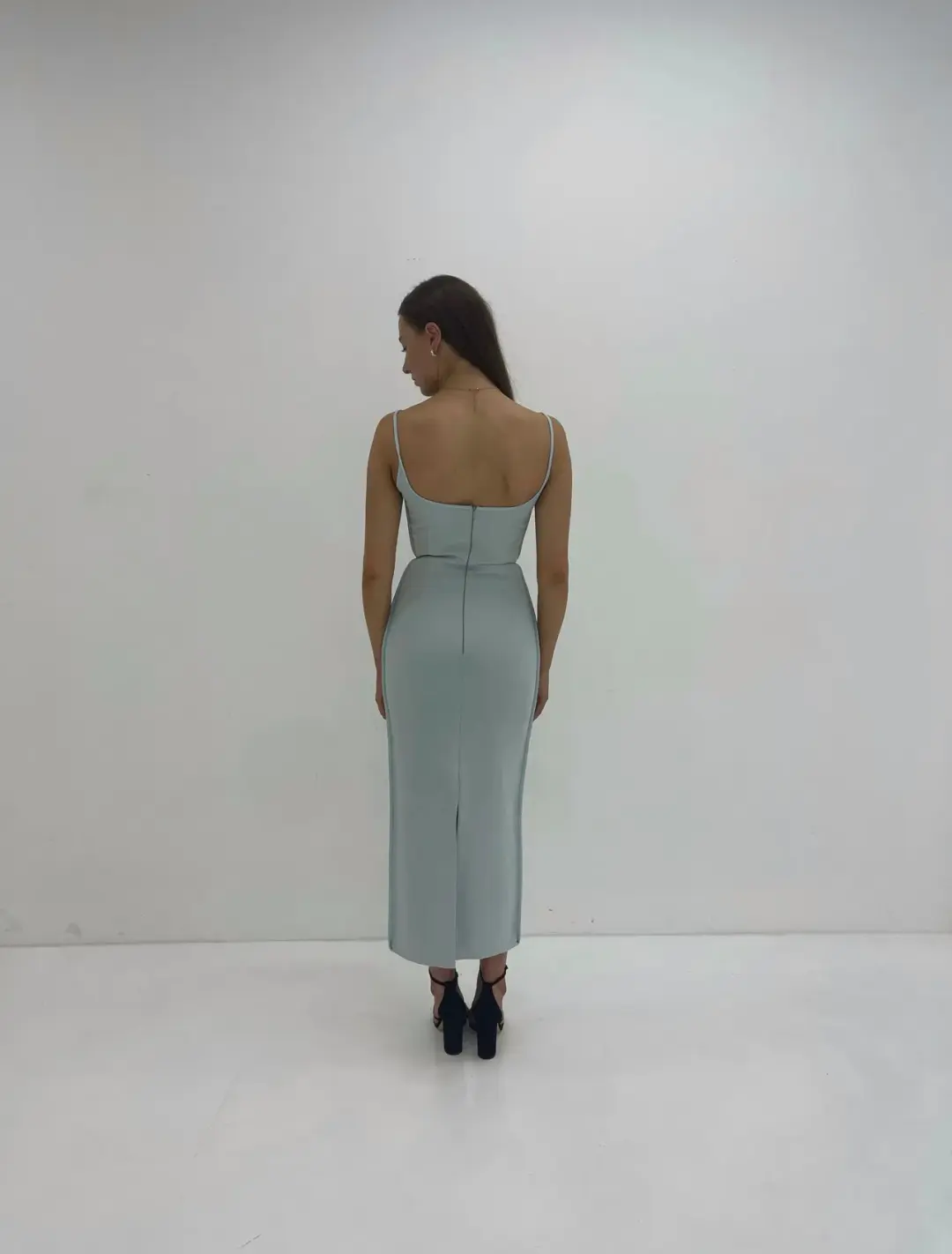 Paris Georgia Heart Dress Blue Size XS/Au 6 for rent on The Volte - main image