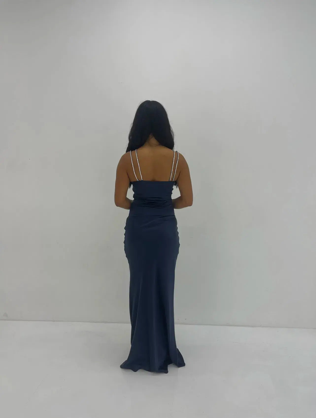 Natalie Rolt Cecilia Gown Navy Blue Size 1 / AU 8 - Image 3
