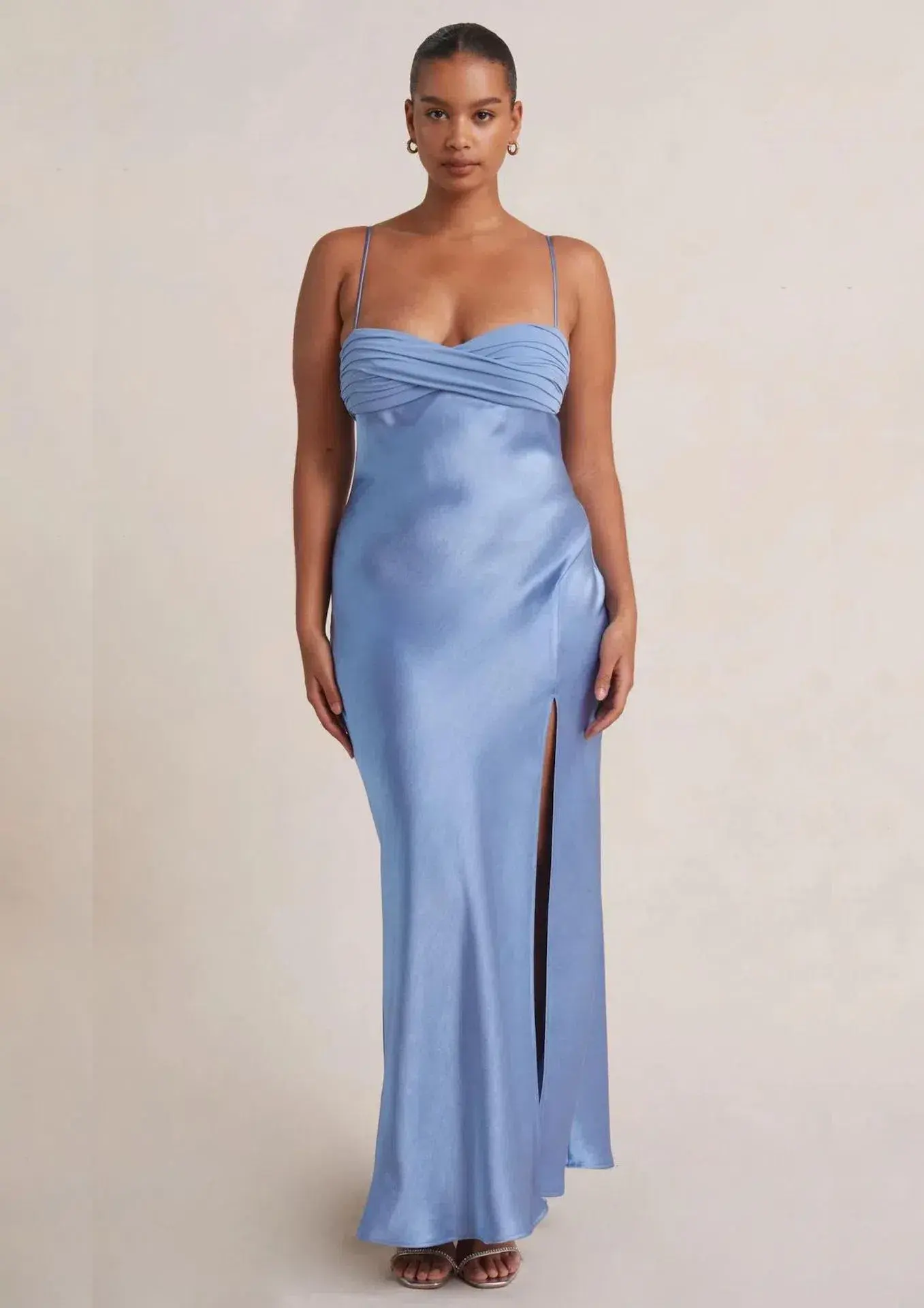 Bec & Bridge Julieta Maxi Dress in Dusk Blue Size 10 - Image 1
