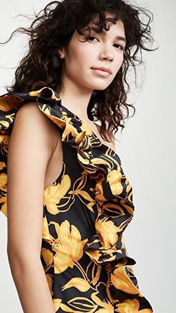 Nomad mini dress Black & Gold 8 - Image 3