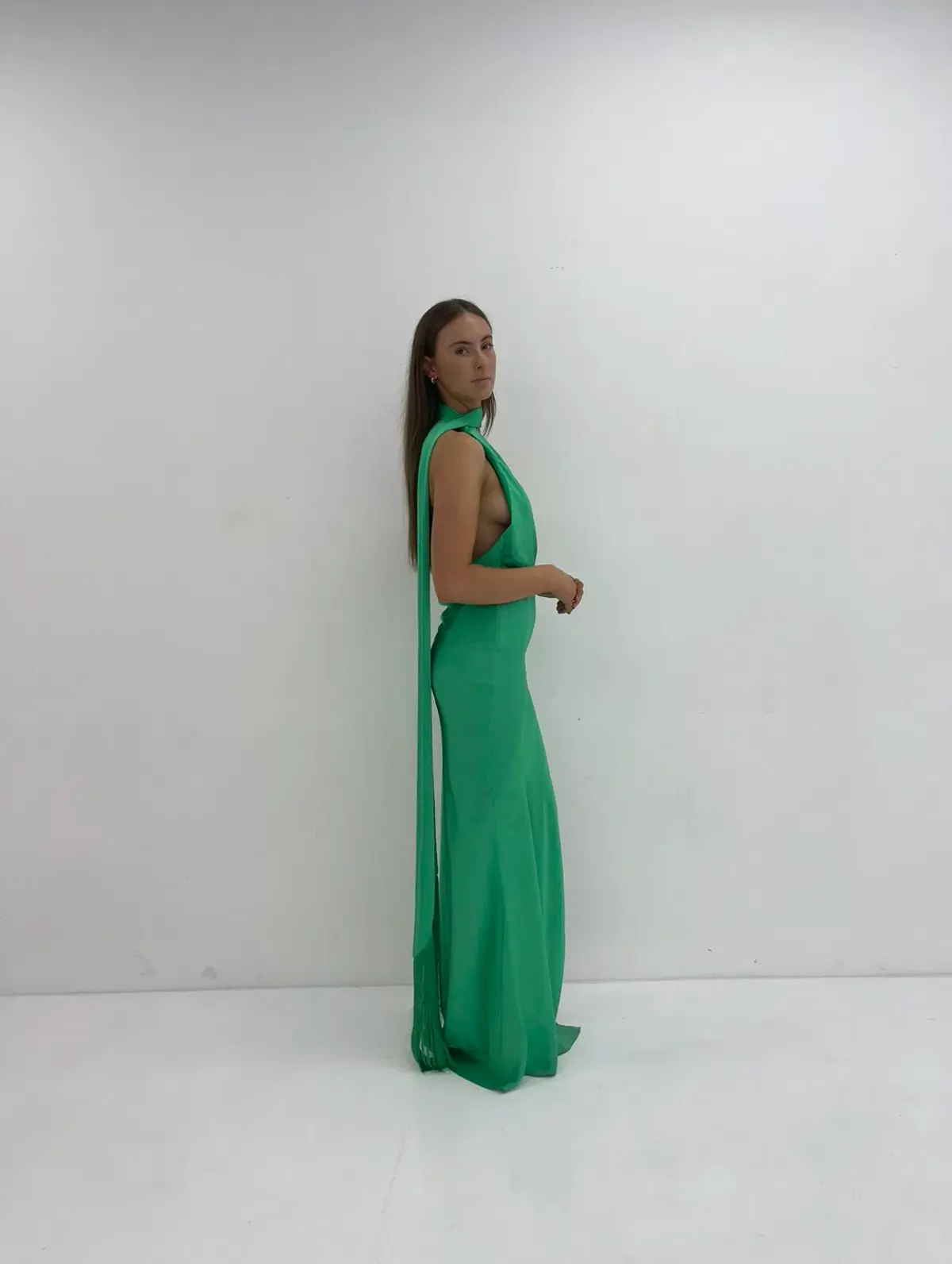 Rat & Boa Azzara Gown Green Size XS/AU 6 - Image 2