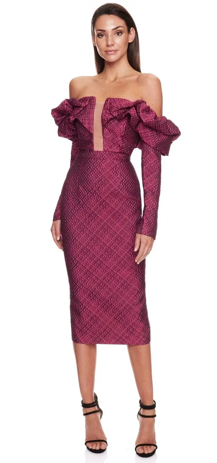 Eliya The Label Geneva Two Way Dress Purple Size 8 - Image 1