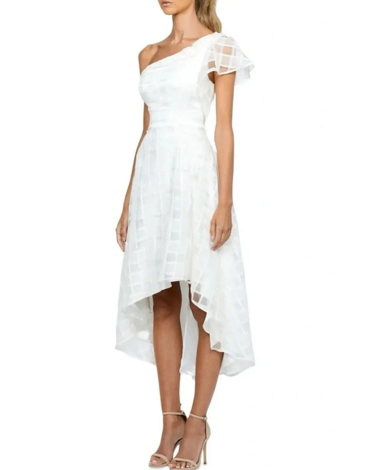 B by Bariano Luci One Should Flutter Sleeve Aline Dress   - Image 3