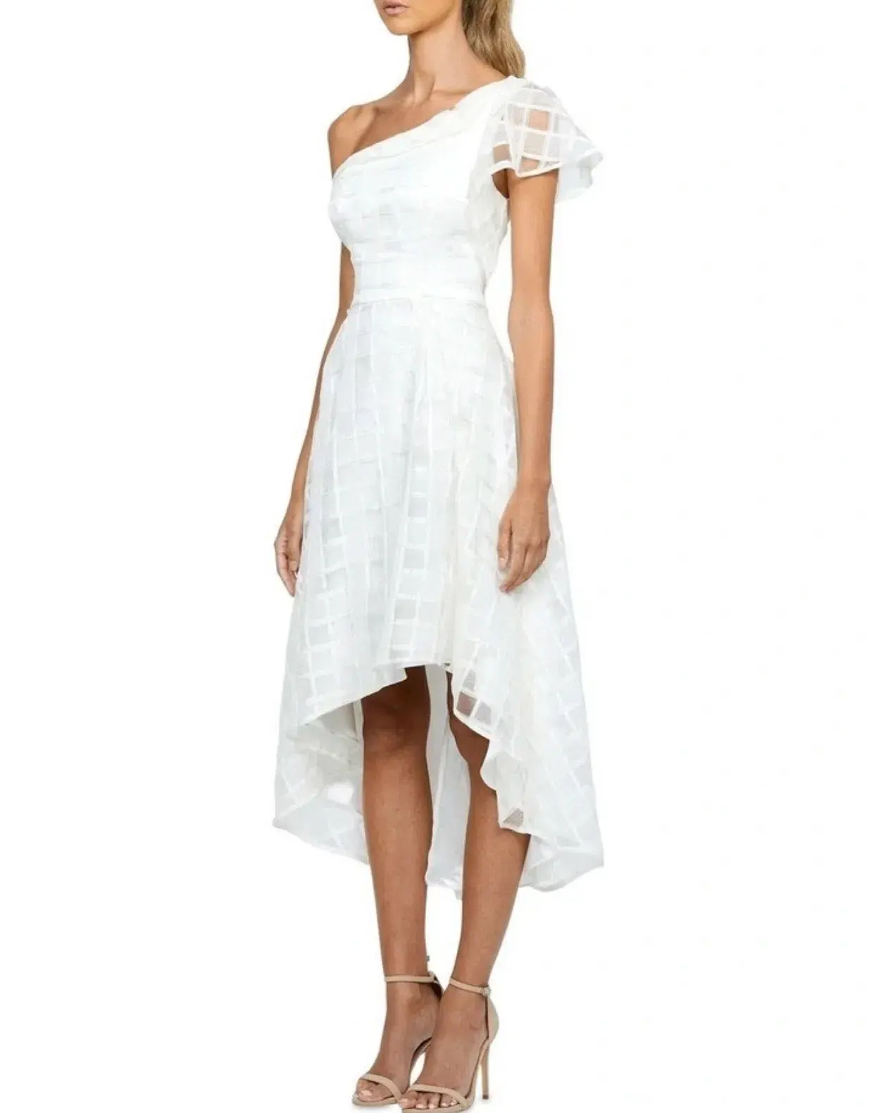 B by Bariano Luci One Should Flutter Sleeve Aline Dress   - Image 3