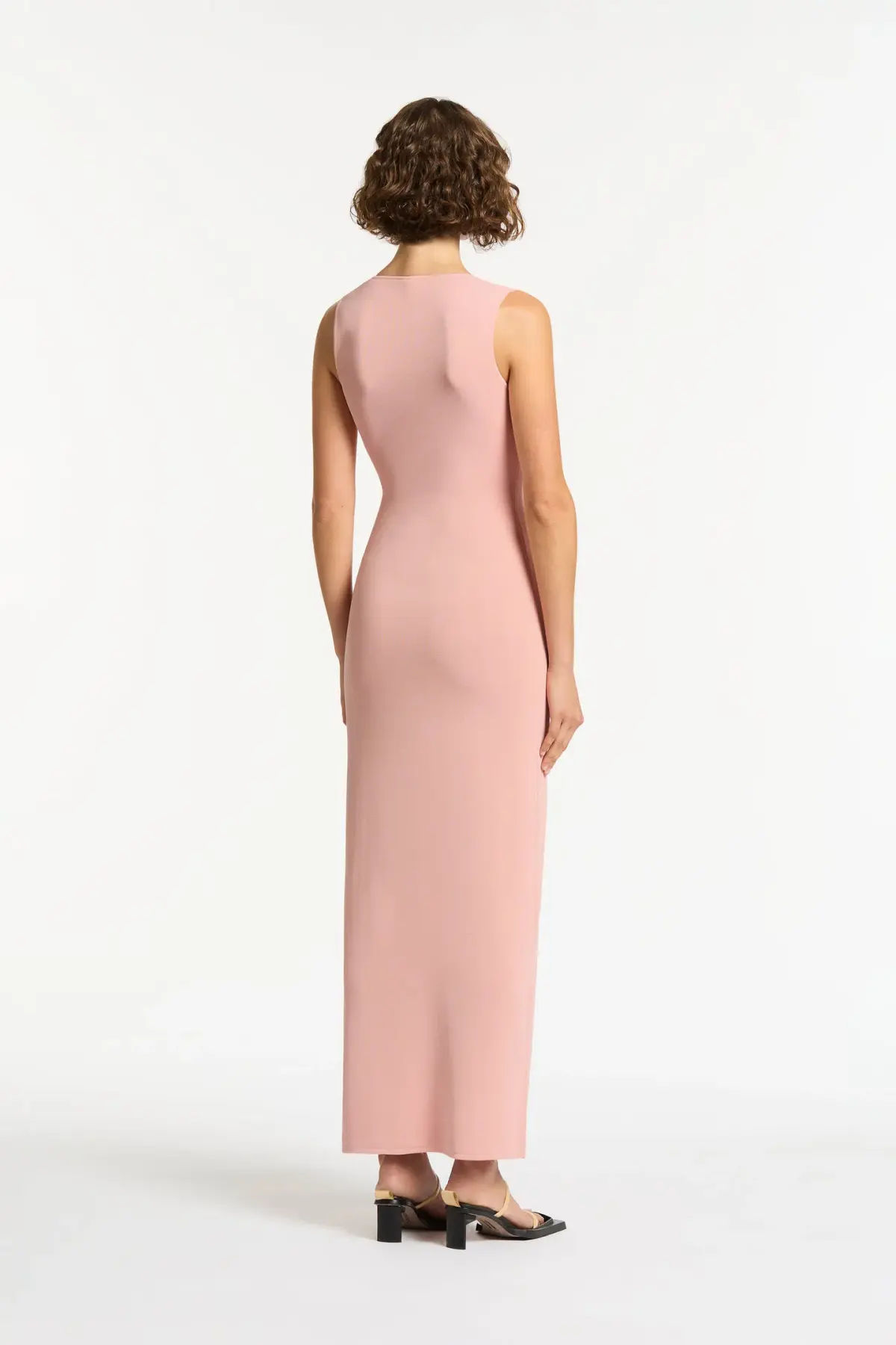 Sir the Label Kinetic Beaded Maxi Dress Pink Size 6 - Image 5