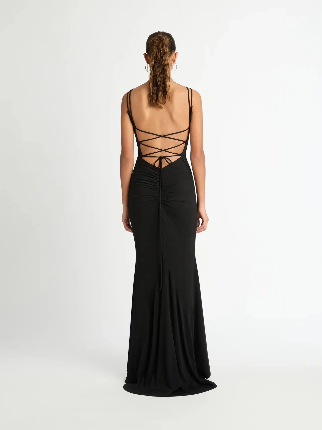 Sheike Monaco Maxi Dress Black Size 6 - Image 2