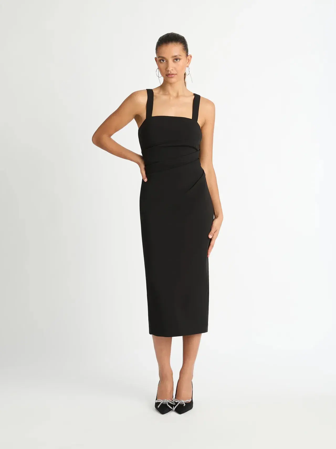 Sheike Dallas Dress Black Size 6 - Image 1