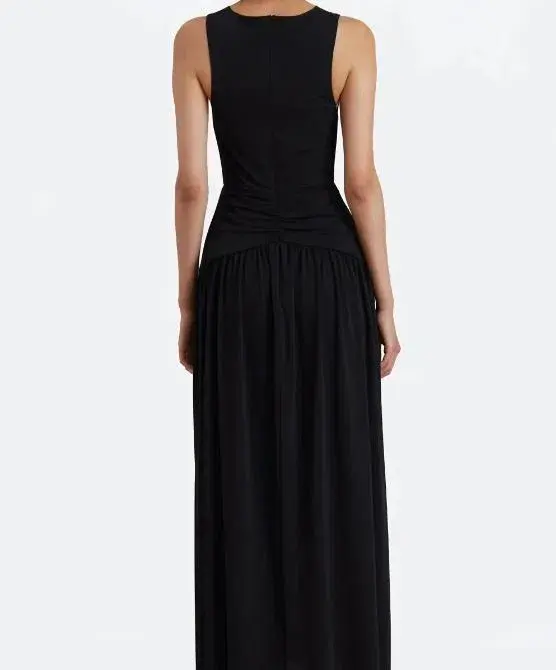 Bec & Bridge Lindsey V Maxi Dress Black Size 6 - Image 3