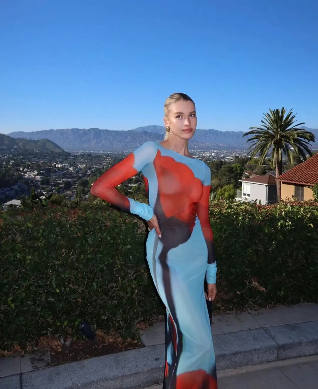 Rat & Boa Santino Dress Multi Size S / Au 8 for rent on The Volte - main image