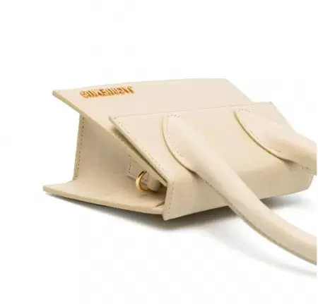 Jacquemus Le Chiquito Moyen Leather Tote Nude - Image 2