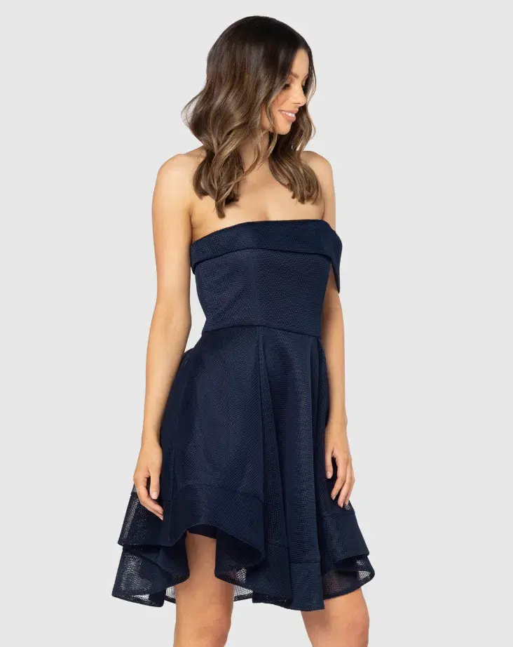 Pilgrim Elora Dress Mini Navy Size AU 10 - Image 3