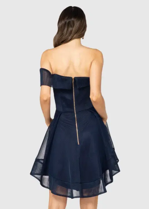 Pilgrim Elora Dress Mini Navy Size AU 10 - Image 4