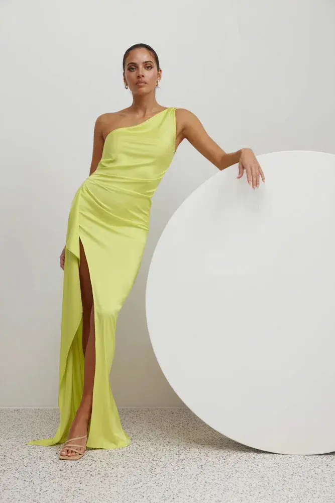Lexi Samira Dress Mojito Diamante Strap Size AU 10 - Image 4