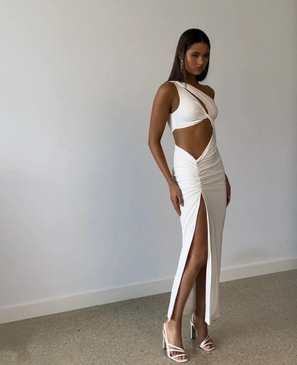 Lexi Mist Dress White Size AU 8 - Image 5