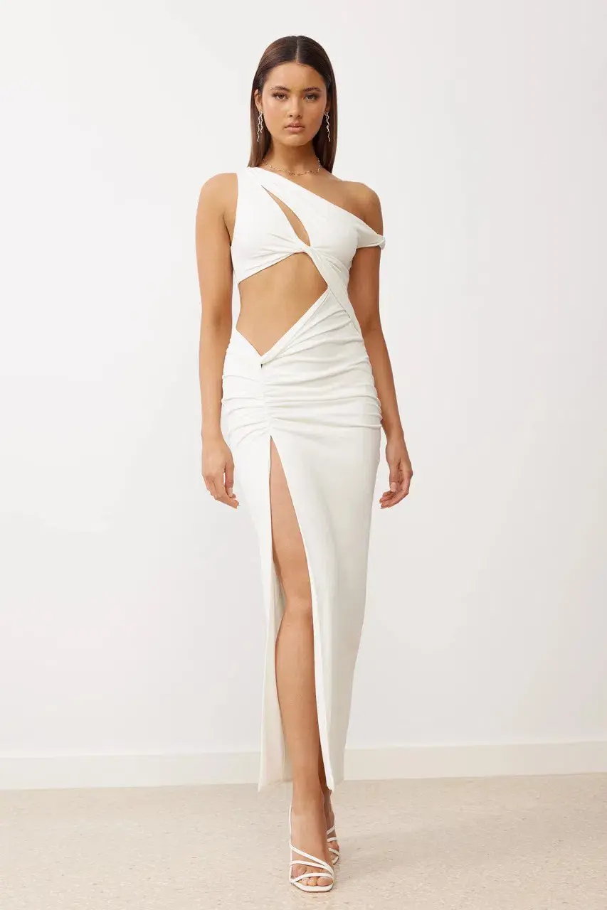 Lexi Mist Dress White Size AU 10 - Image 1