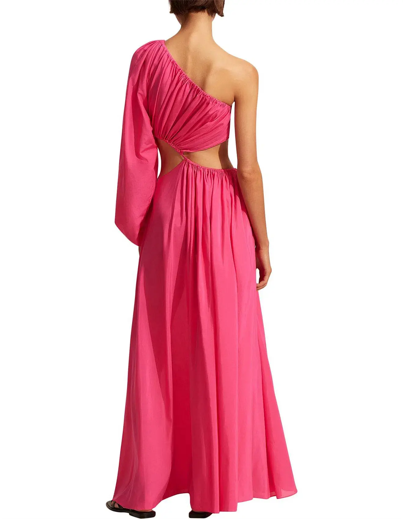 Matteau Asymmetric Wave Dress Pink Size 3 / AU 10 - Image 3