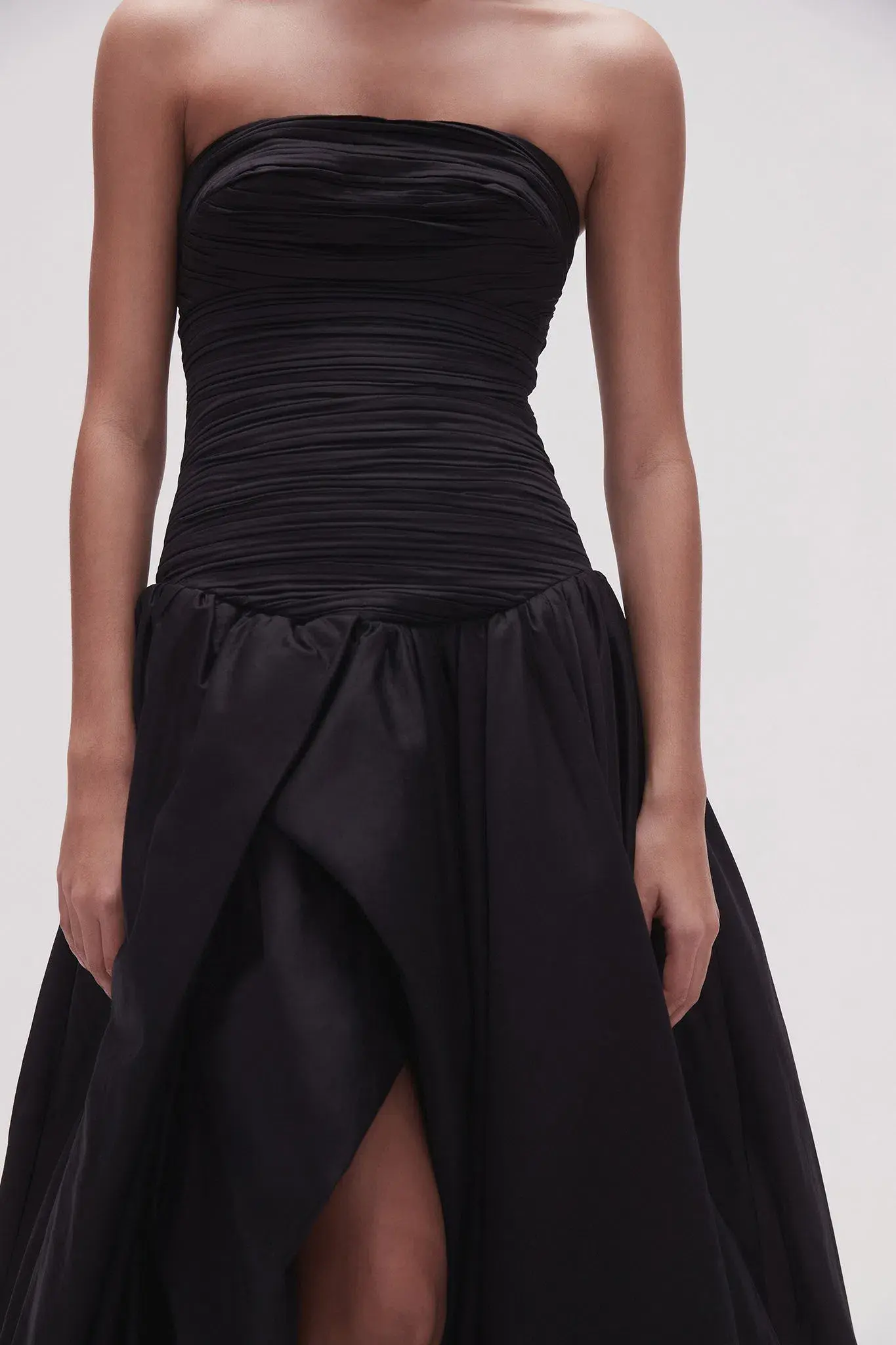 Aje Violette Bubble Hem Maxi Dress Black Size 4 - Image 4
