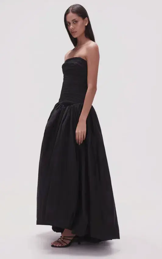 Aje Violette Bubble Hem Dress Black Size 10 - Image 3
