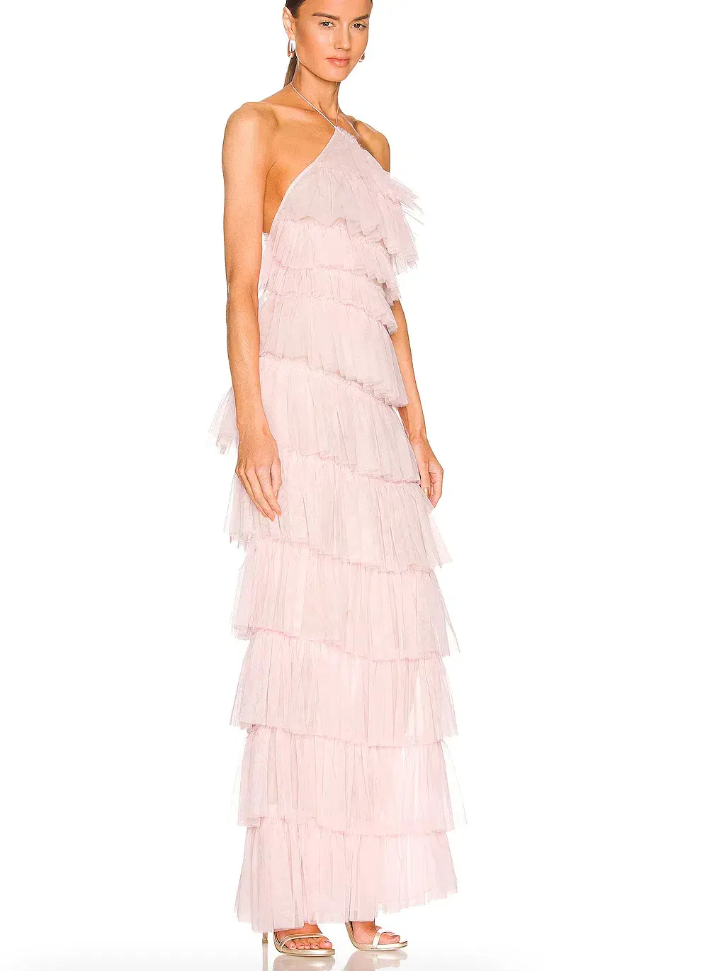 The Bar Henri Gown In Rose Size 10 - Image 4