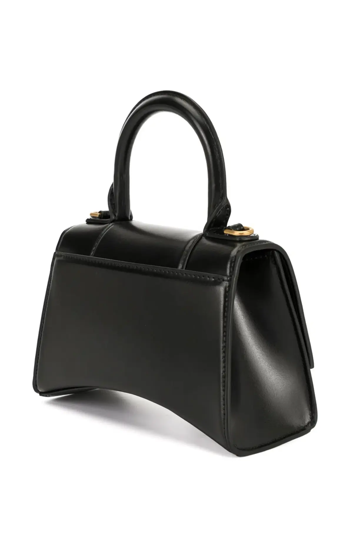 Balenciaga Hourglass Top Handle Bag Black Size XS - Image 4