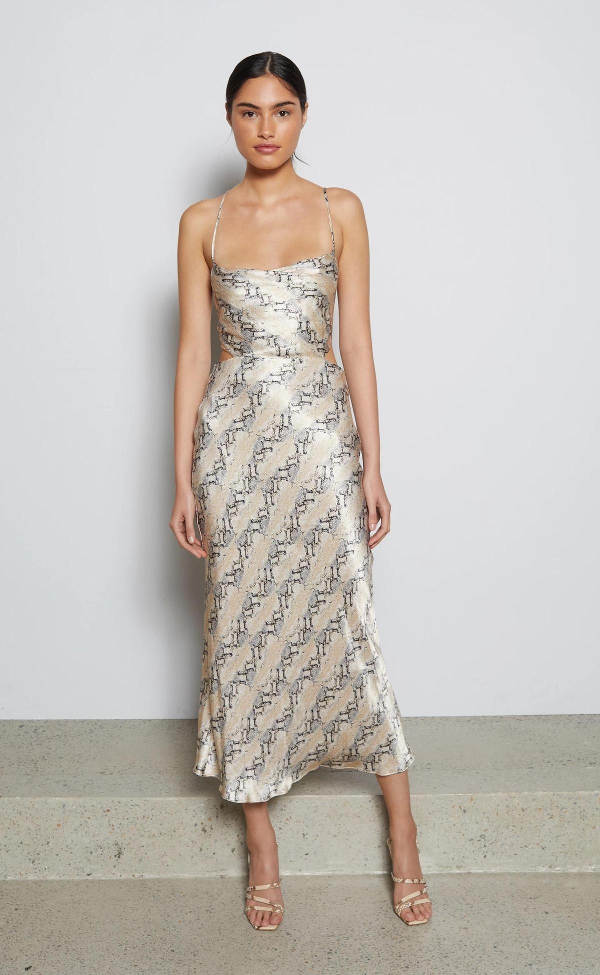 Bec  and Bridge Python Midi Dress Size 10 - Image 1