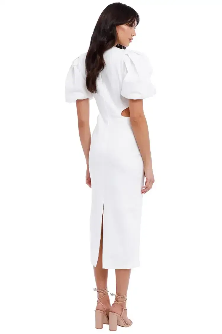 Elliatt Suffage Dress White Size 12 for rent on The Volte - main image